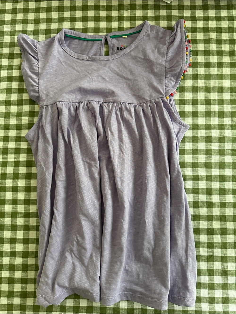Mini Boden Girls Short Sleeve Dresses & Tees in Pink, Hot Pink, Purple, White - Picture 5 of 9